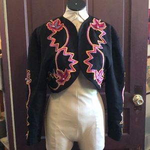 Vintage Embellished Bolero Jacket